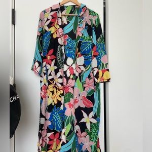 Zara floral robe